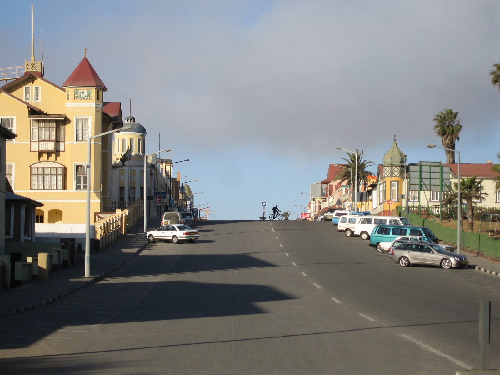 Swakopmund street, August 2006. Historical supporting view only, not current restaurants or businesses.